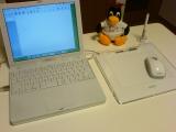 iBookに接続してみました